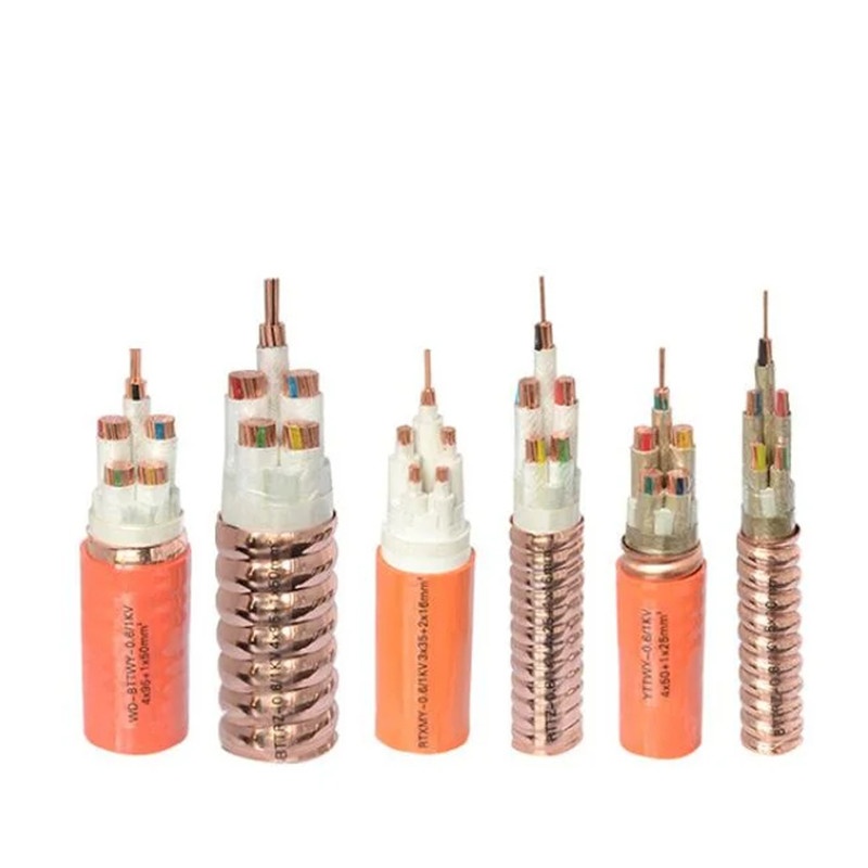 Bttrz 0 6 1kv 3 50 2 25 Low Voltage Rolled Copper Sheathed Inorganic