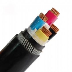 YJV Industrial Power Cable Low Voltage With 2 3 4 5 Core 4mm 6mm Copper Conductor Xlpe Insulated Pe Sheath