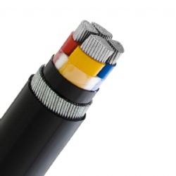 Low Voltage LV 0.6/1kv Single 1 2 3 4 5 Core XLPE PVC SWA Armored Underground Aluminium Power Wire Cable