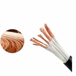 Kvv Kvvp Kvvrp Low Voltage Electrical Control Cable Copper Conductor with XLPE and PVC Insulation PVC Sheath for Construction