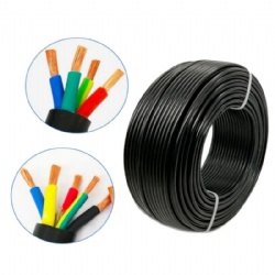 China Supplier PVC Insulation Wire Control Cable Low Voltage Copper Conductor 2 5 8 10 12 20 Cores KVVRP KVVP KVV Wire XLPE