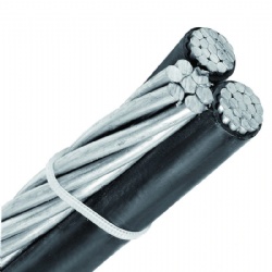 Insulated XLPE ABC Aluminum Overhead Aerial Bundle Power Cable 0.6/1kv Low Voltage for Conduction